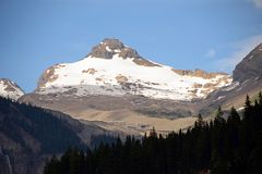 20 Unnamed Peak In Valley Of A Thousand Falls From Berg Lake Trail Between Whitehorn Camp And Kinney Lake